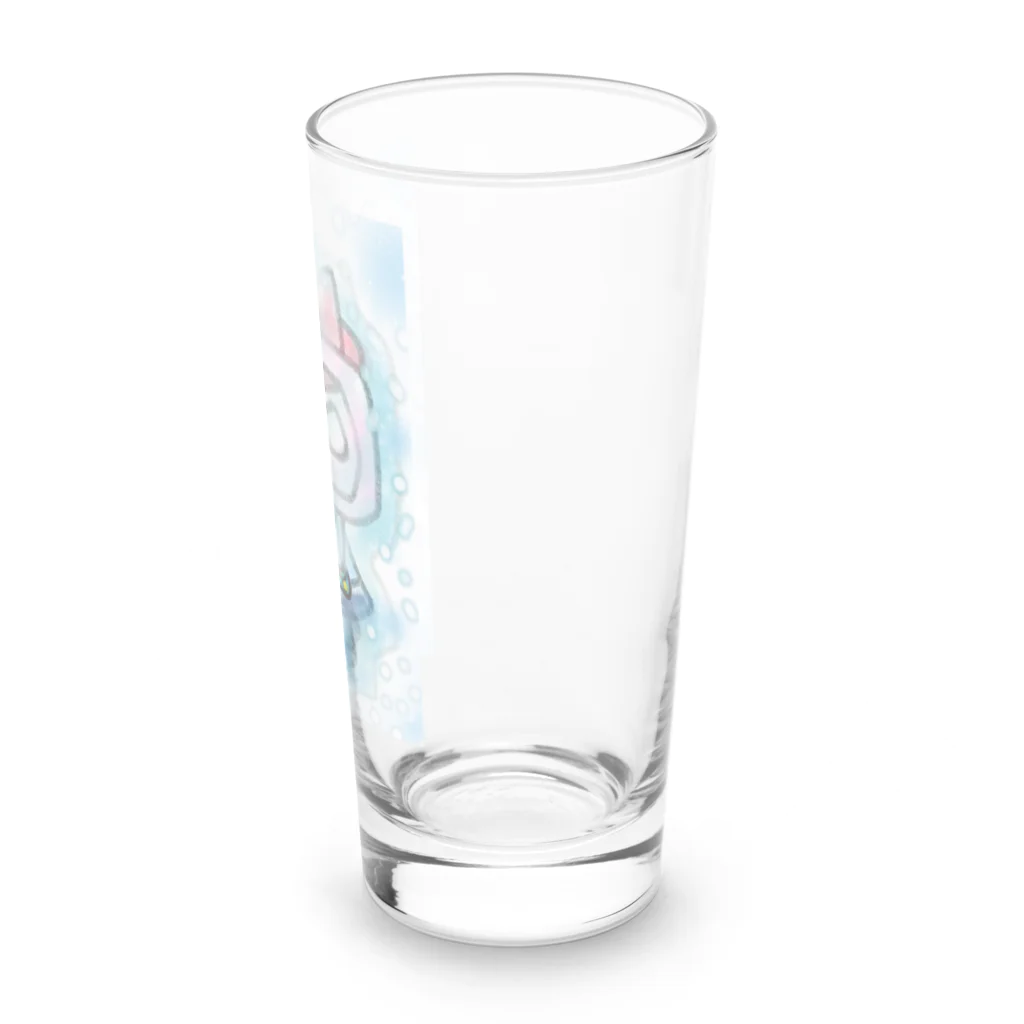 オクサバットの大寒波ボタン Long Sized Water Glass :right