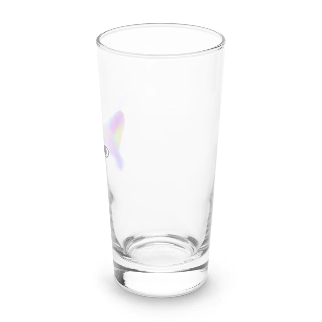 ぱやや〜んの光輝くキャット Long Sized Water Glass :right