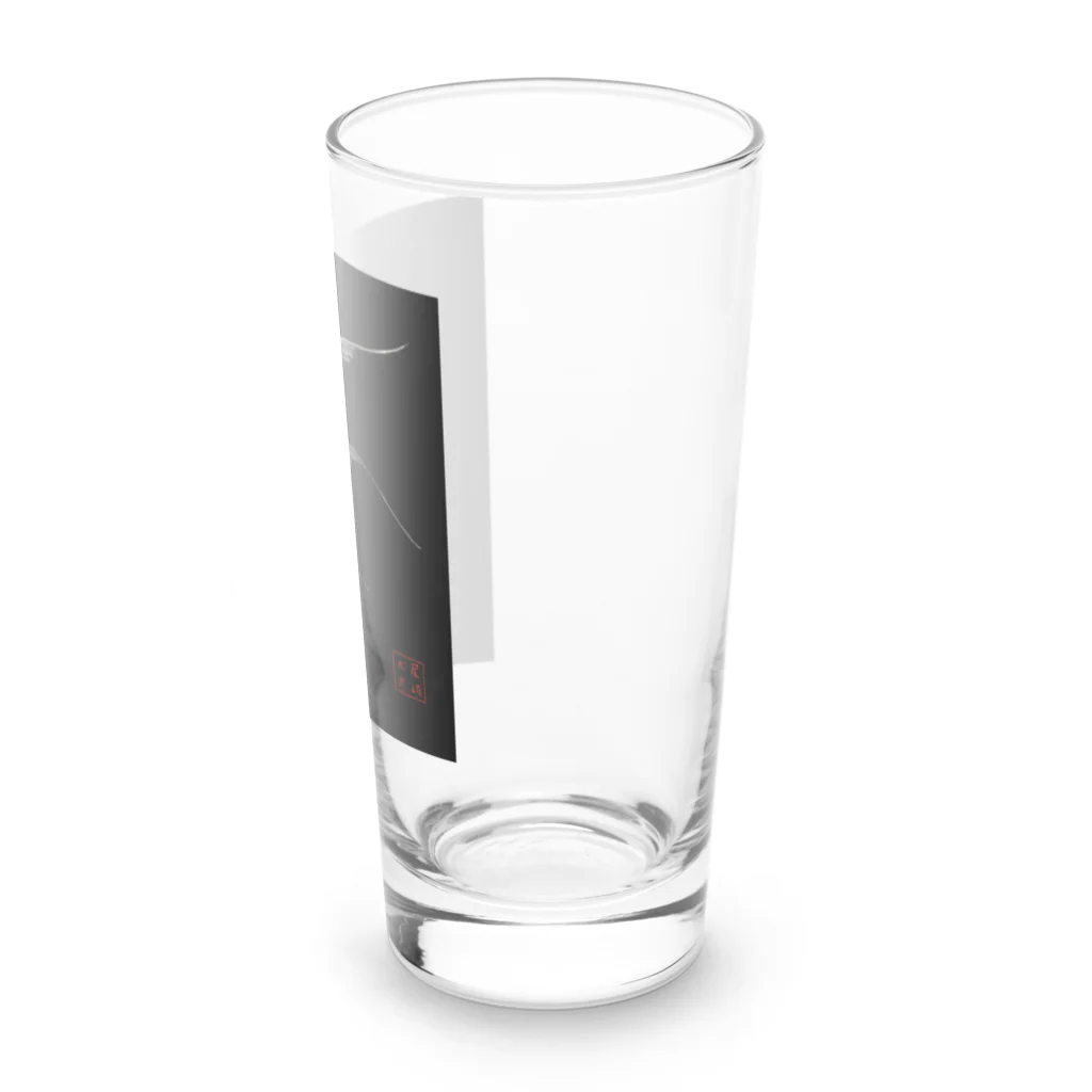 尾崎らくがきフィッシュセンターの尾崎犬彦 エンゼルフィッシュ  Long Sized Water Glass :right