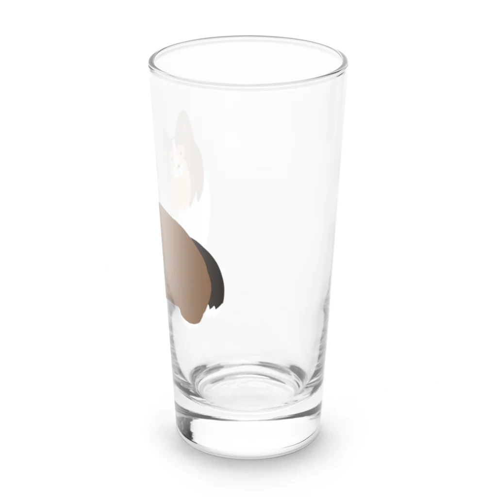 Kotetsu diary(SUZURI店)のゆるゆるシェルティ Long Sized Water Glass :right