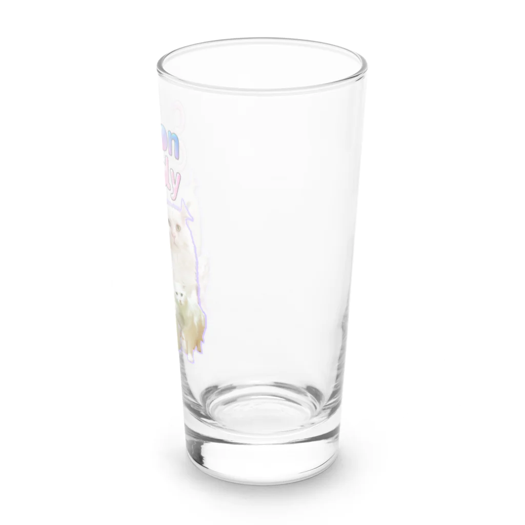 ﾆｪﾝﾁｪﾝｽﾞのCotton Candyな耳毛 Long Sized Water Glass :right