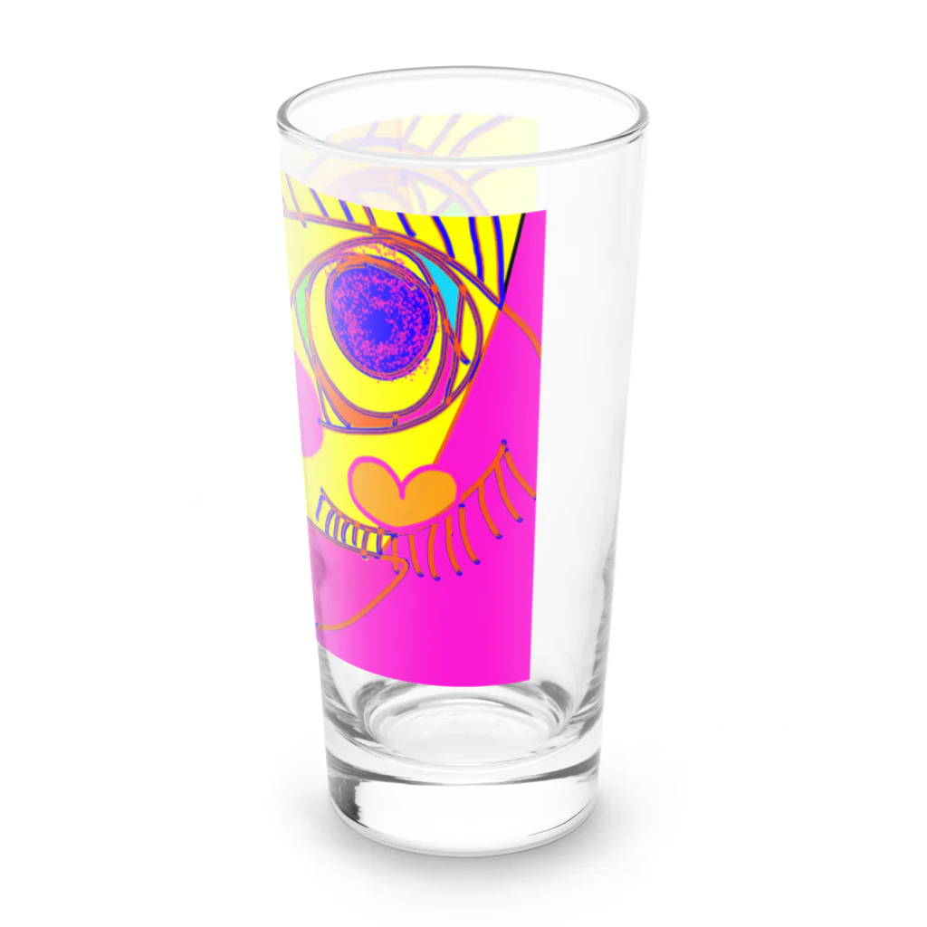 律(りつ)のすまいるガール Long Sized Water Glass :right