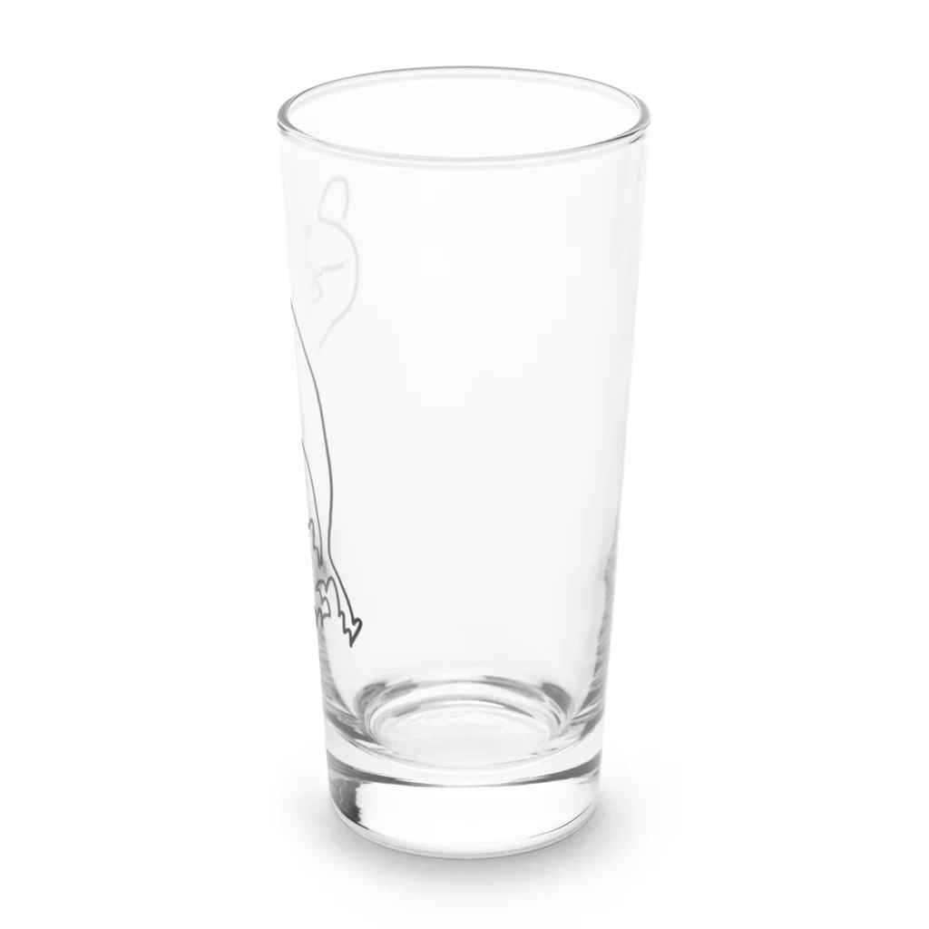 櫻私立空想水族館のシャチ.(シャチ ドット) Long Sized Water Glass :right
