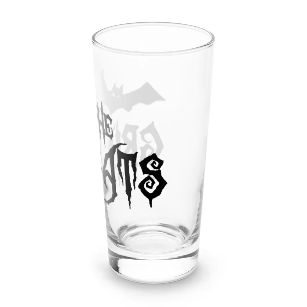 GRIMWORKSのGRIMBATS logo-1 Black Long Sized Water Glass :right