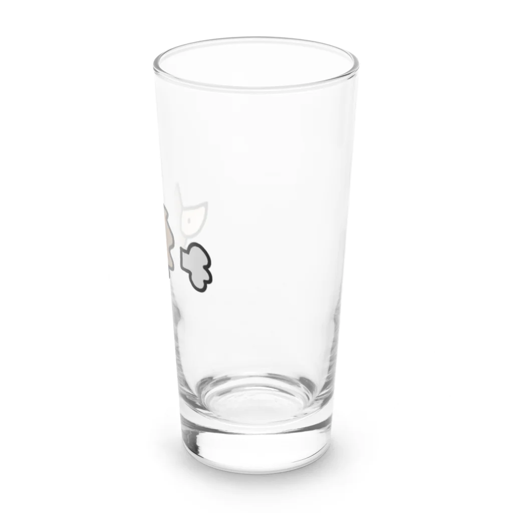 KIKITEKI_LABORATORYのてくてくはりねずみ Long Sized Water Glass :right