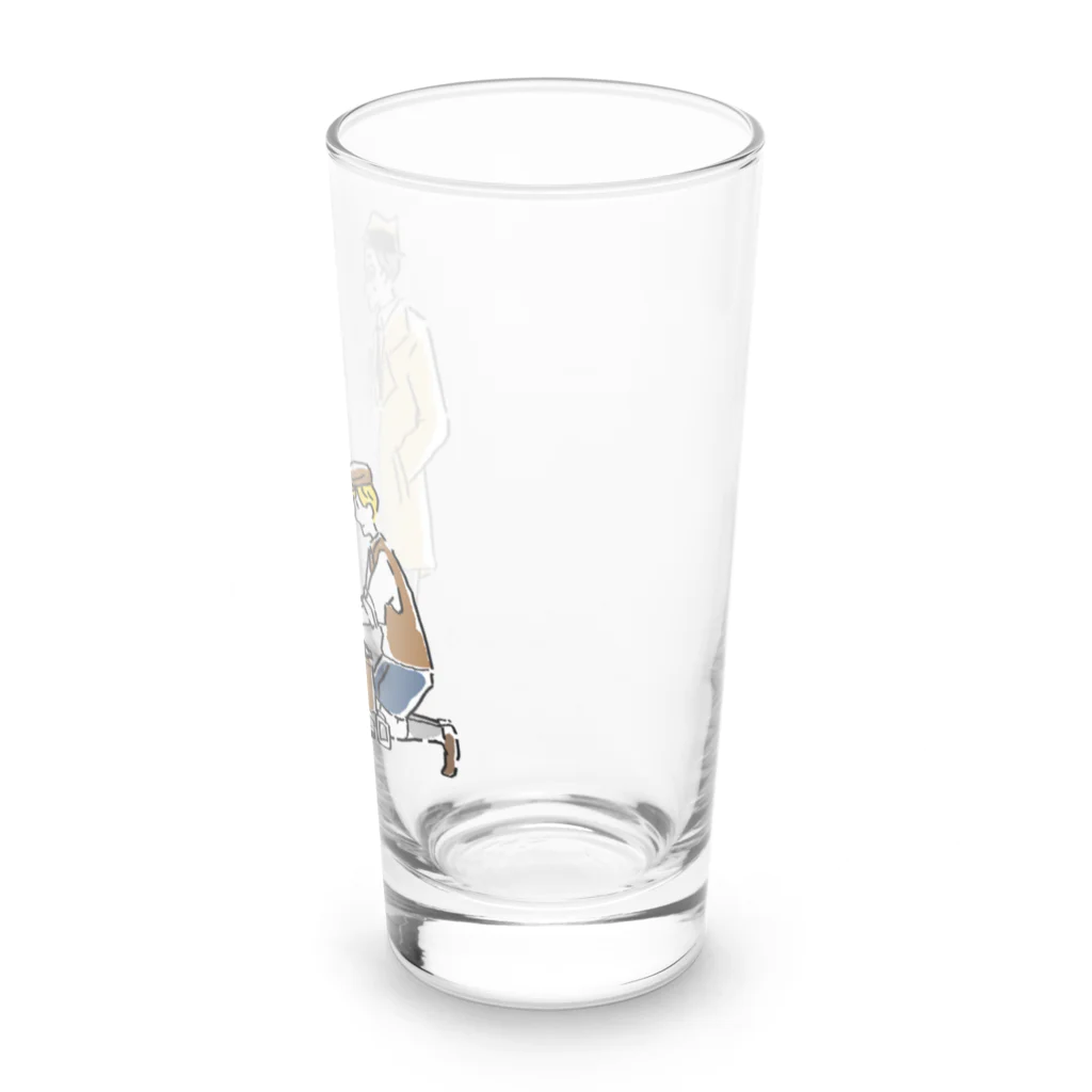 Bandessineeの靴磨きの少年 Long Sized Water Glass :right
