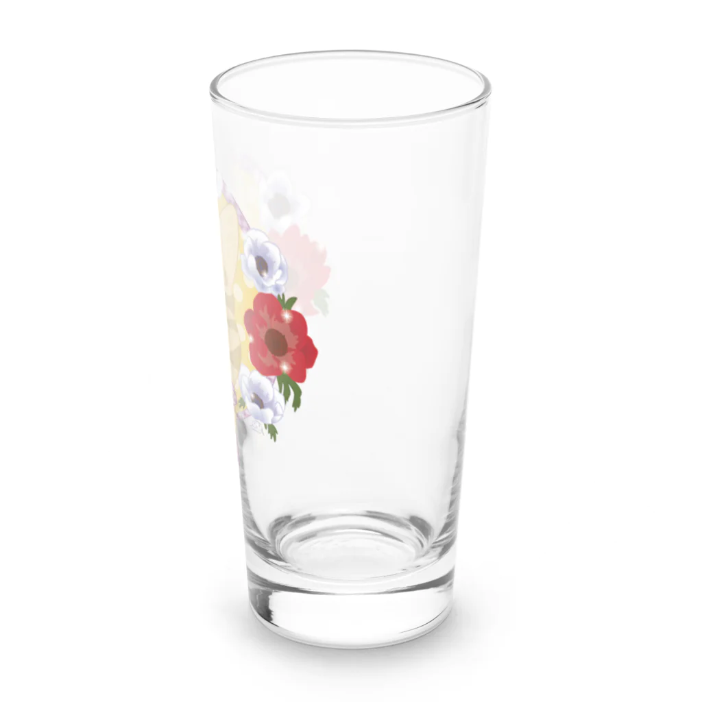 INUMAN WORLDのアネモネにゃんこ Long Sized Water Glass :right