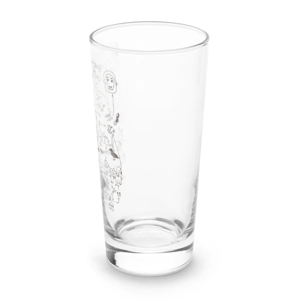 バクネギの絵しりとり Long Sized Water Glass :right