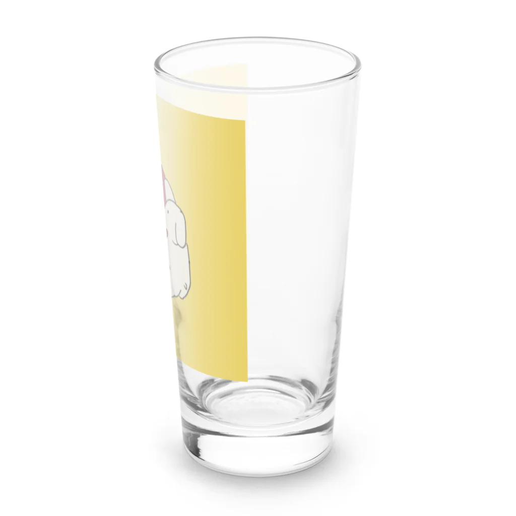 みにゆん　ねこの愛を抱いた子犬~ Long Sized Water Glass :right