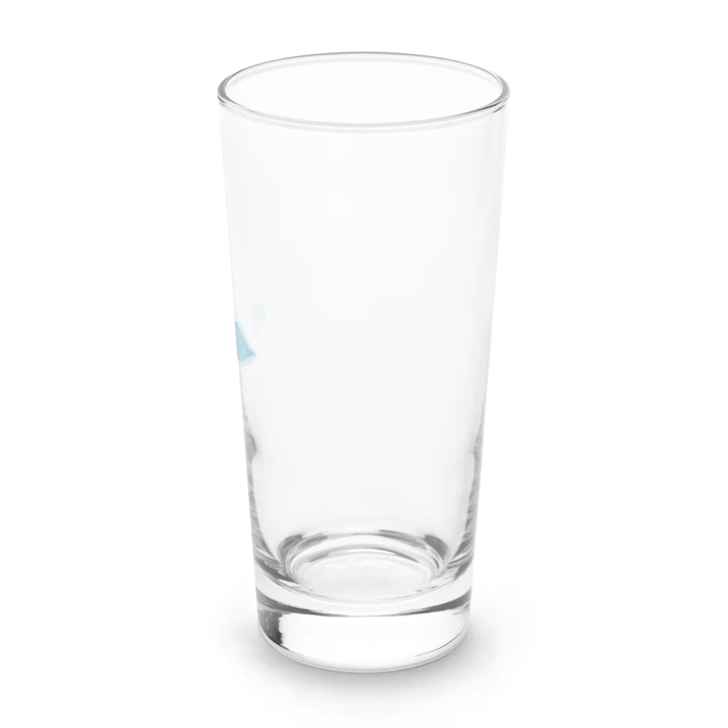 Omeletty’sのシーラカンス（ブルー） Long Sized Water Glass :right