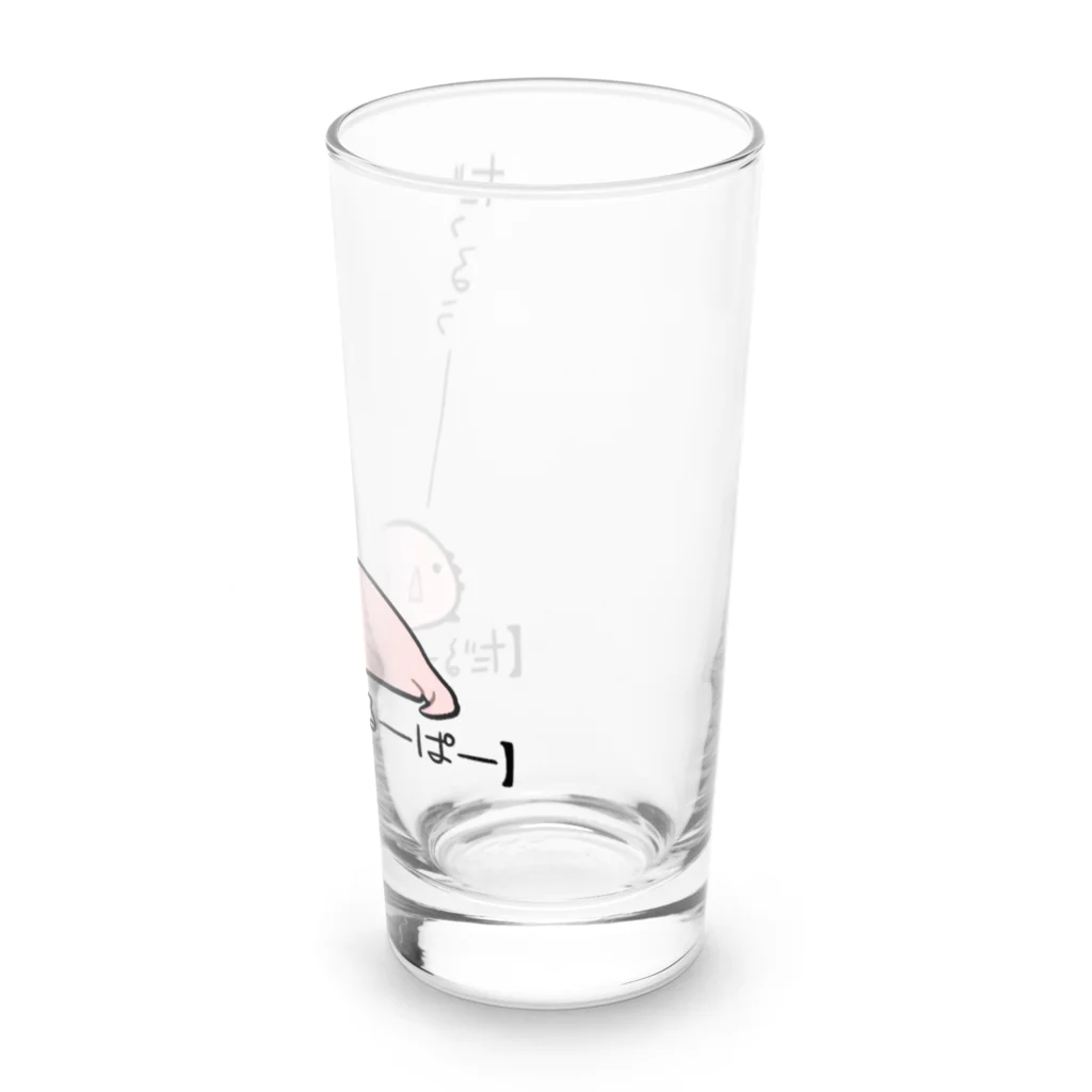 うさやのだるーぱーるーぱー Long Sized Water Glass :right