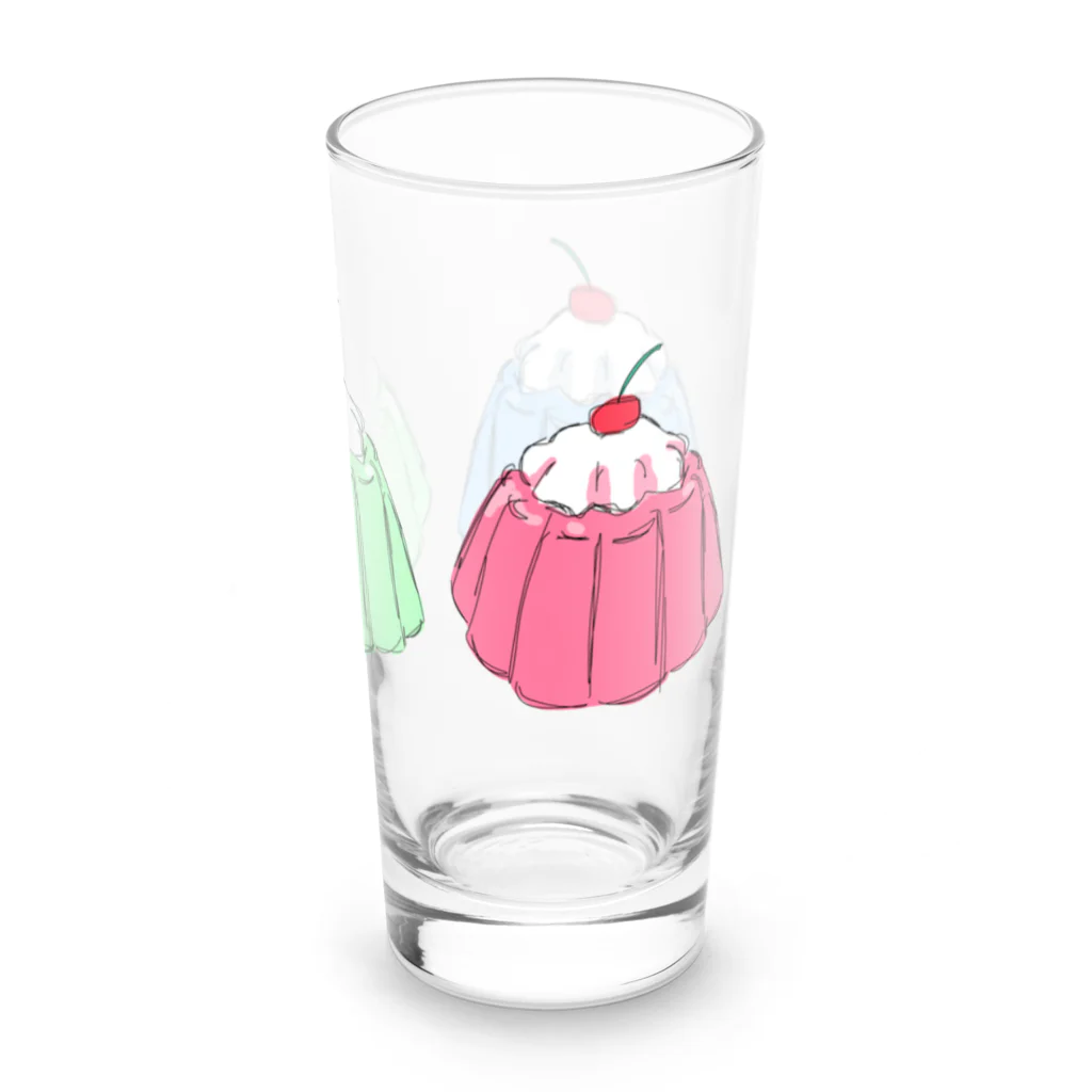 ennui104（アンニュイテンシ）の3色ゼリー Long Sized Water Glass :right