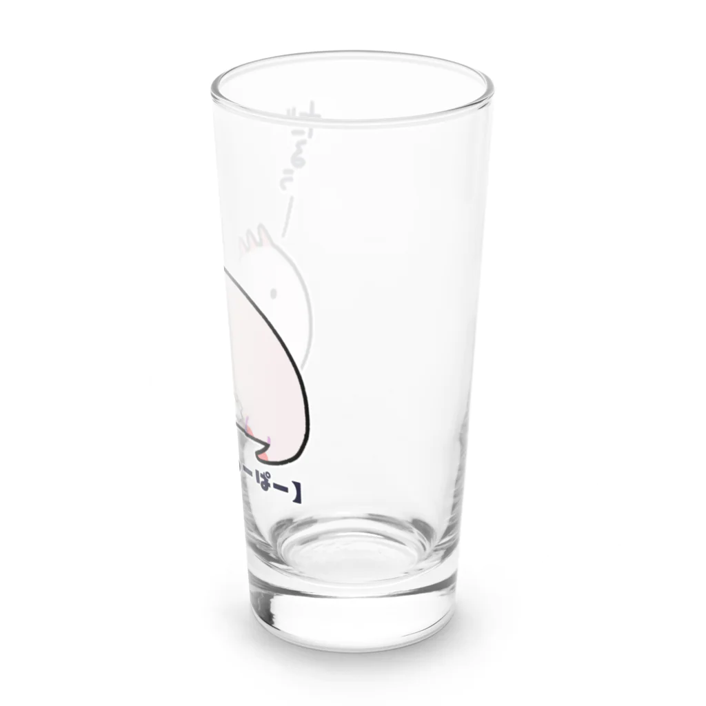 うさやの今日もダルいだるーぱーるーぱー Long Sized Water Glass :right