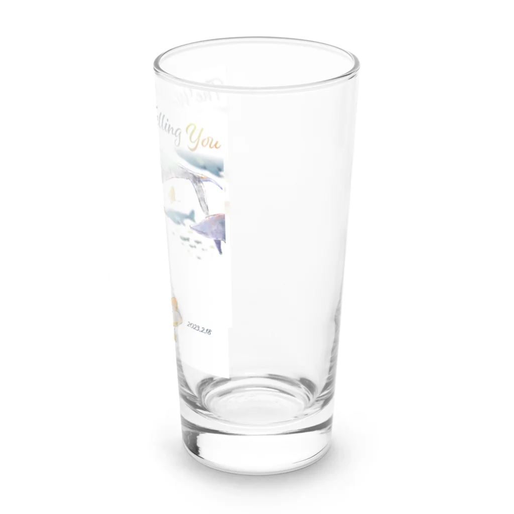 はやみん合唱団 織声の祝福のまなざし（織声） Long Sized Water Glass :right