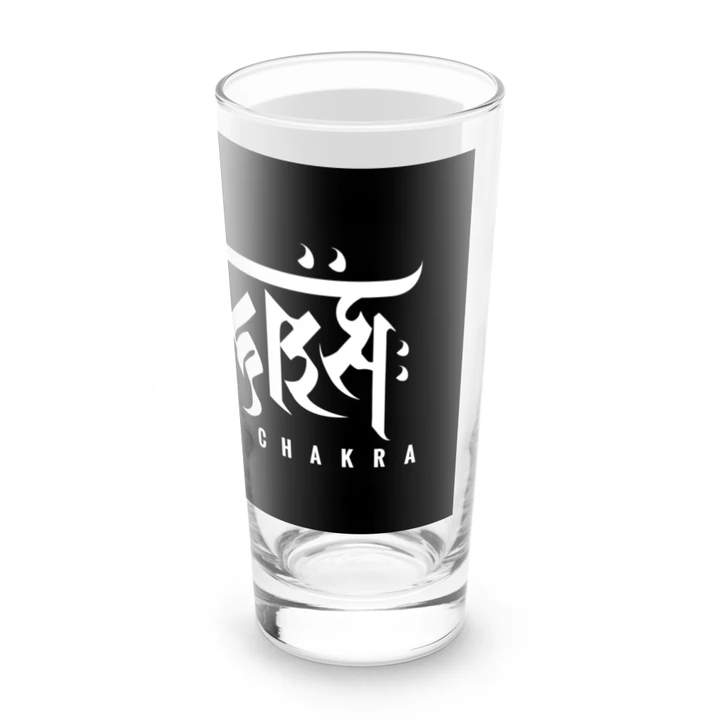 Live House CHAKRAオフィシャルグッズのChakraオリジナルグッズ　黒ロゴ Long Sized Water Glass :right