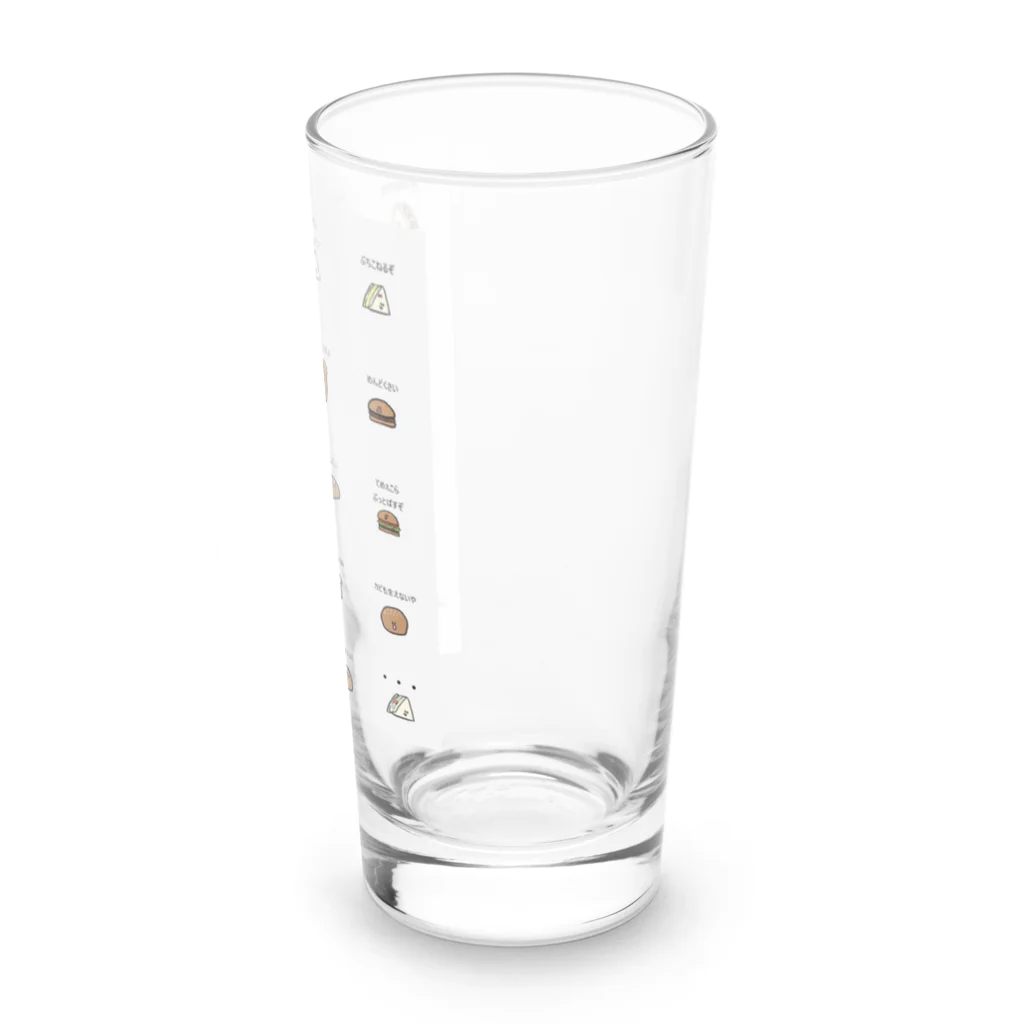 ごはんやさんのぱんたち Long Sized Water Glass :right