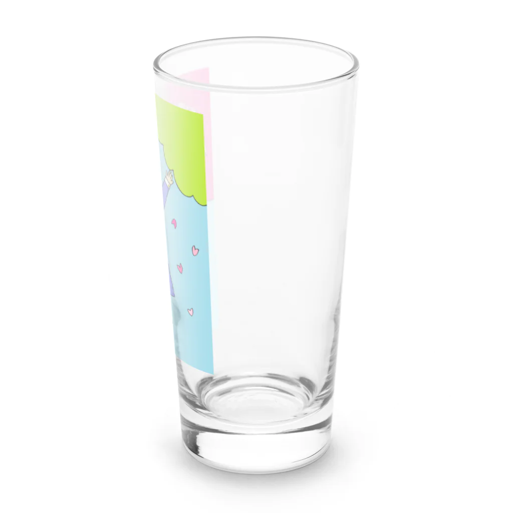 くんくんのお店のくんくんランドセル🎒 Long Sized Water Glass :right