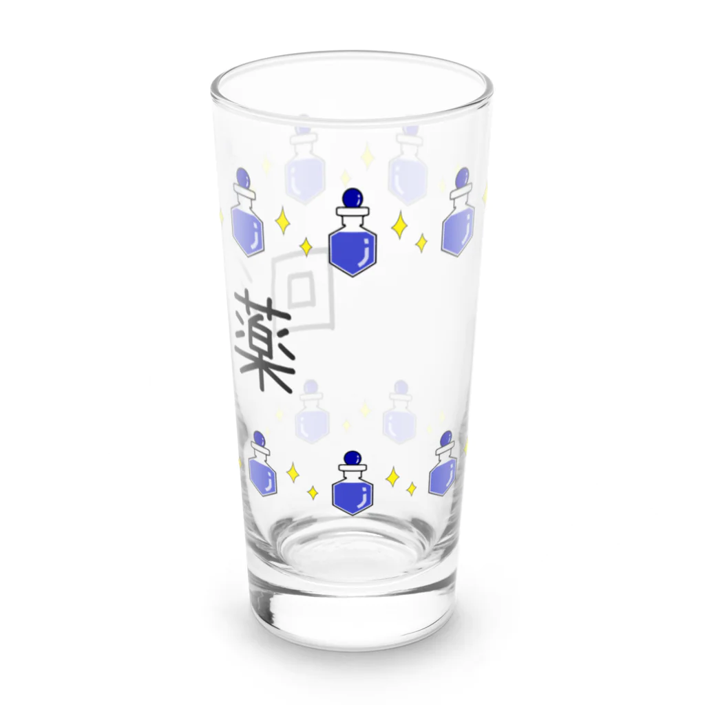 Vtuber「ぷりてぃぴんきー」オフィシャルの回復薬グラス Long Sized Water Glass :right