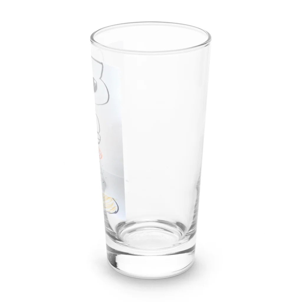 Danke Shoot Coffeeのカルボナーラにペッパーミルパフォーマンス Long Sized Water Glass :right