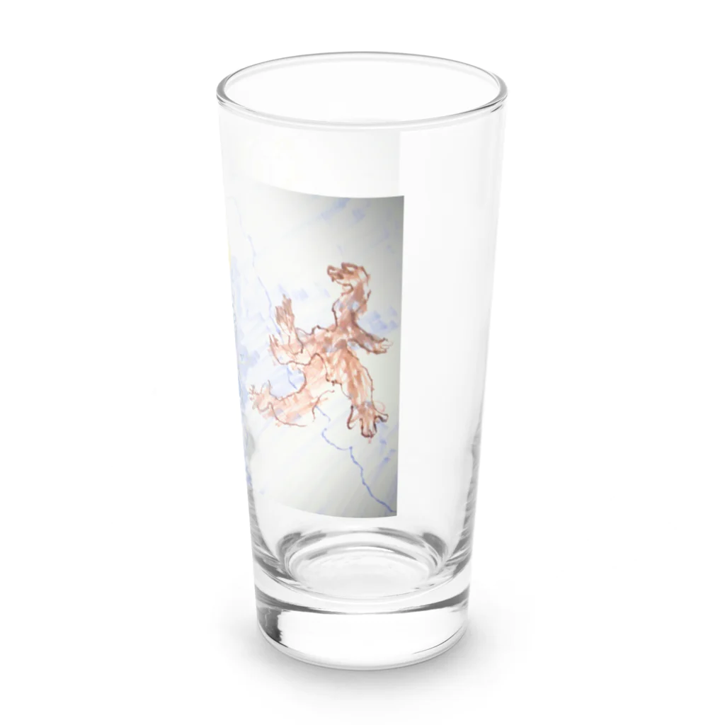 とうふくんのsigns crab Long Sized Water Glass :right