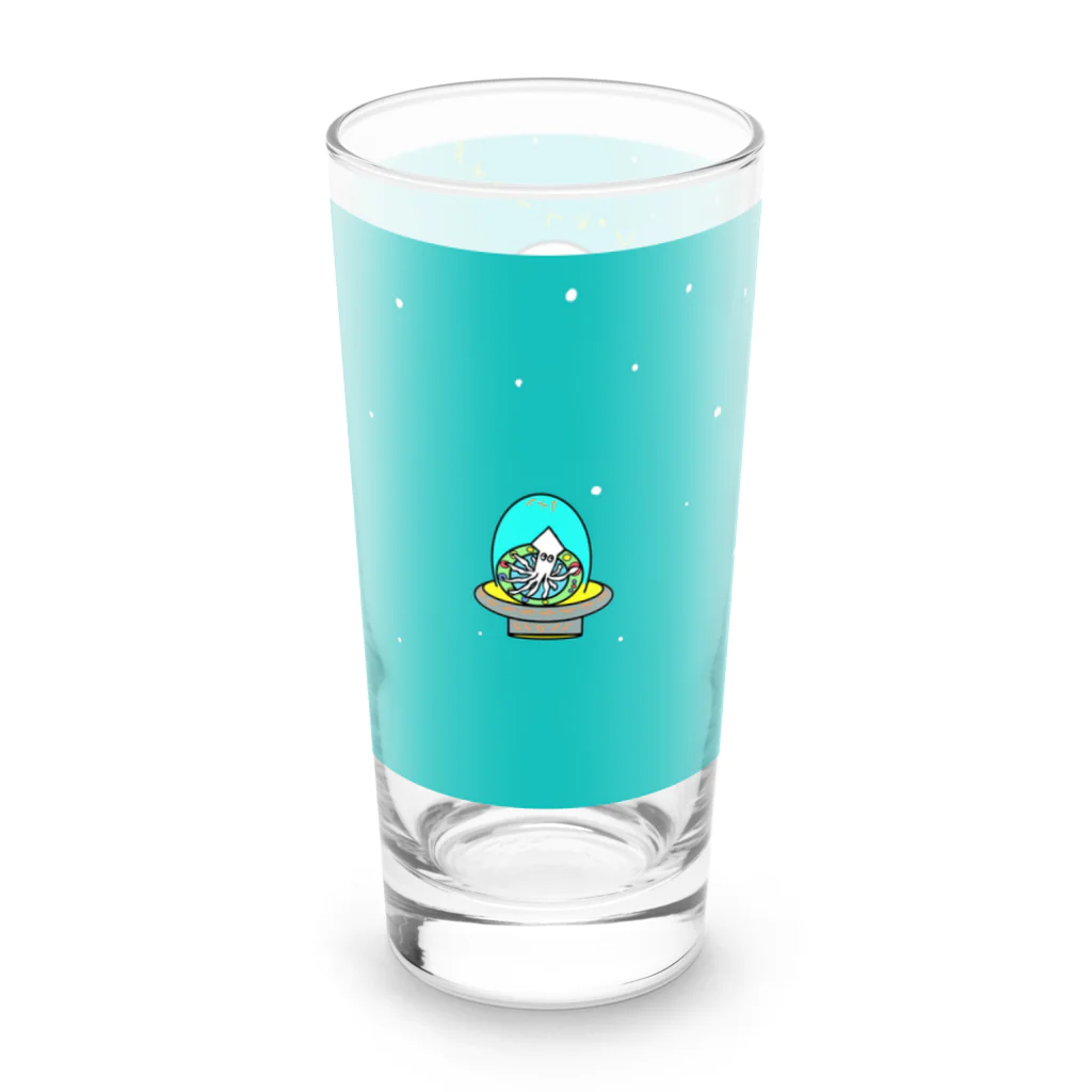 不可思議商店のたこ宙 Long Sized Water Glass :right