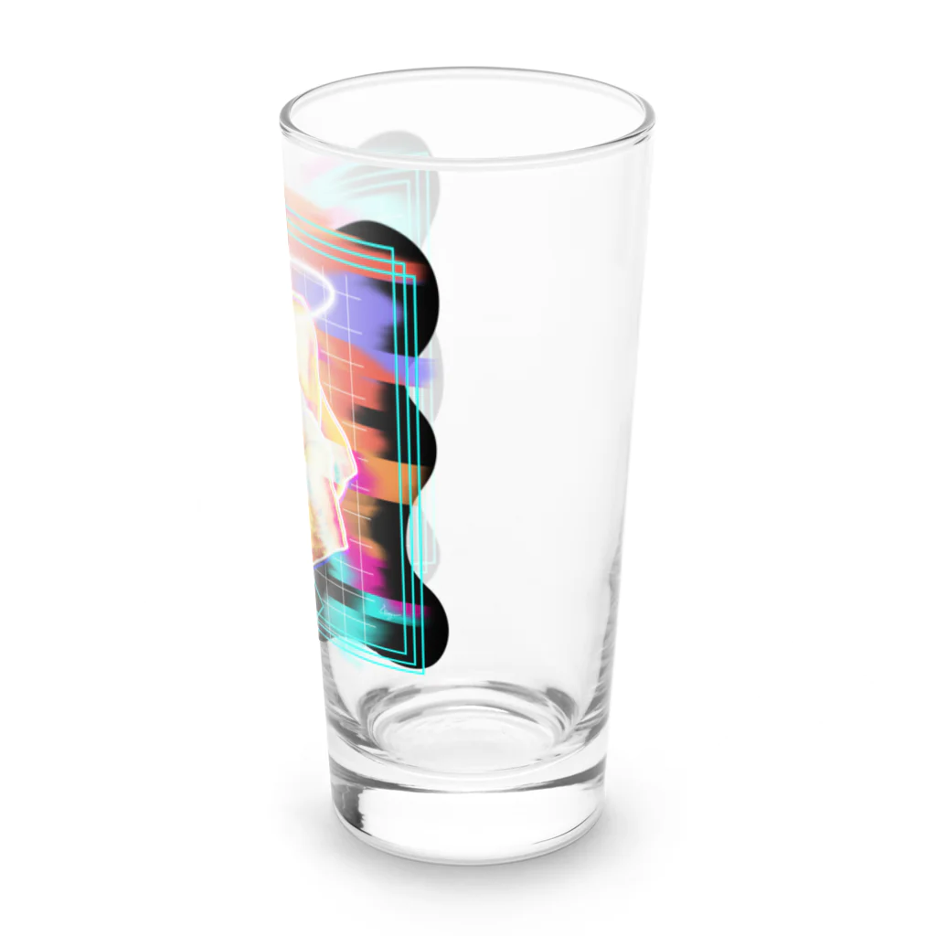 オカユのサイバーフレンチトースト Long Sized Water Glass :right