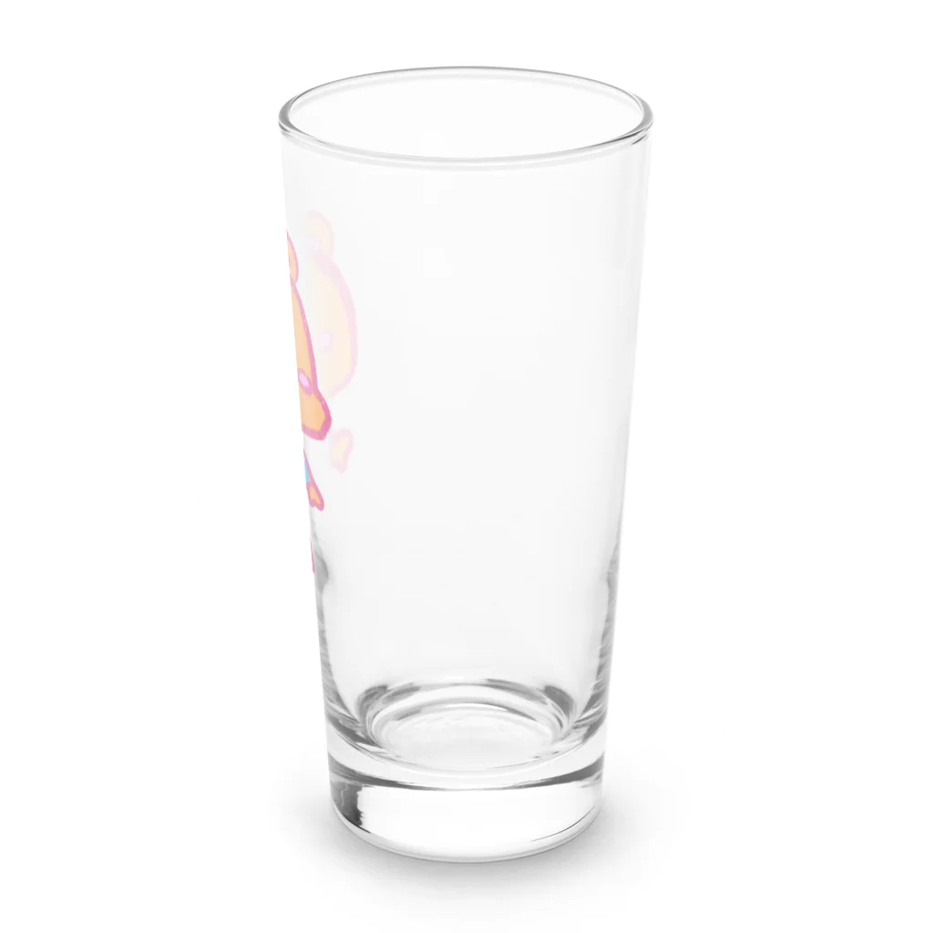 おばけっちショップのエプロンくまぴー Long Sized Water Glass :right