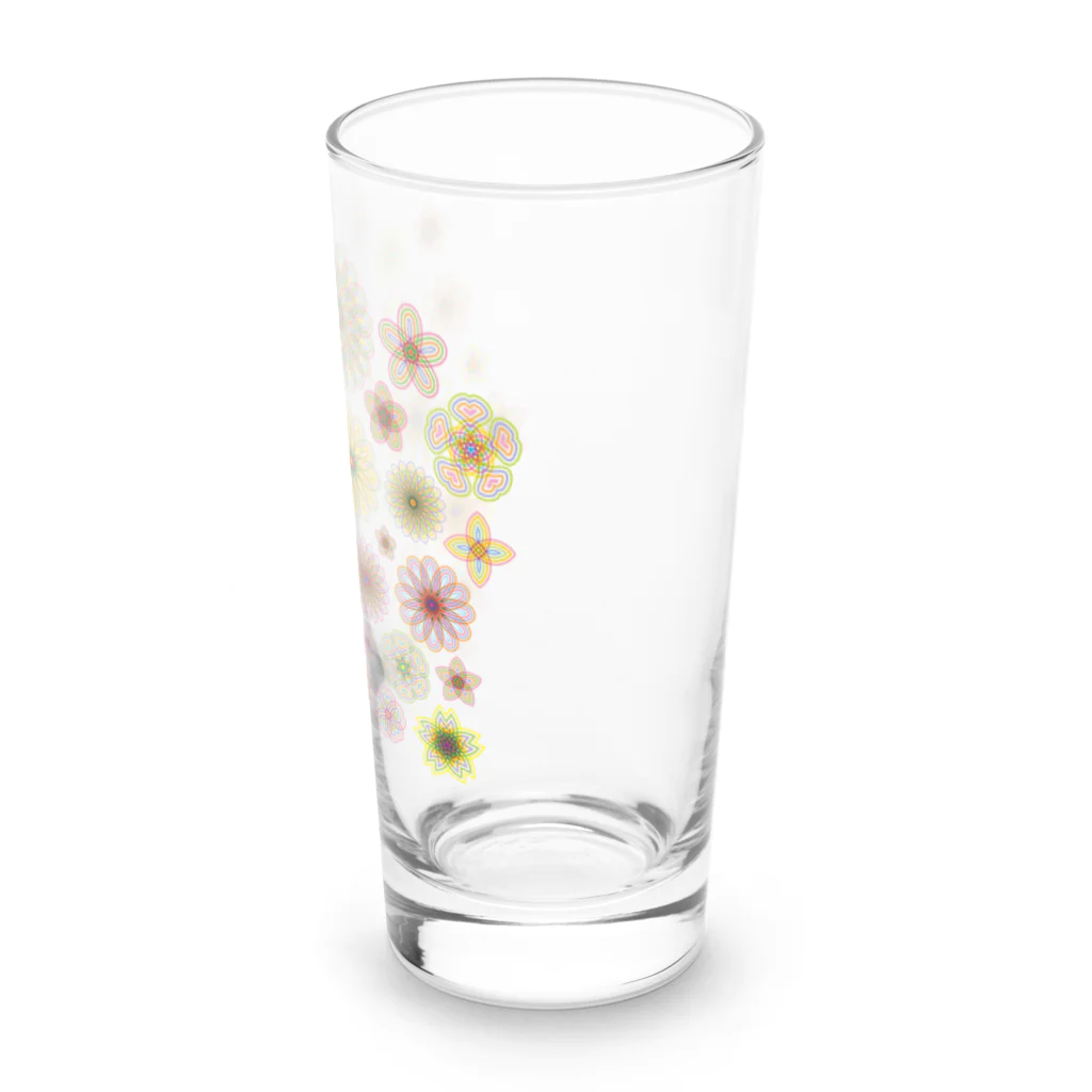 kimchinのやさしい色合いの花柄 Long Sized Water Glass :right