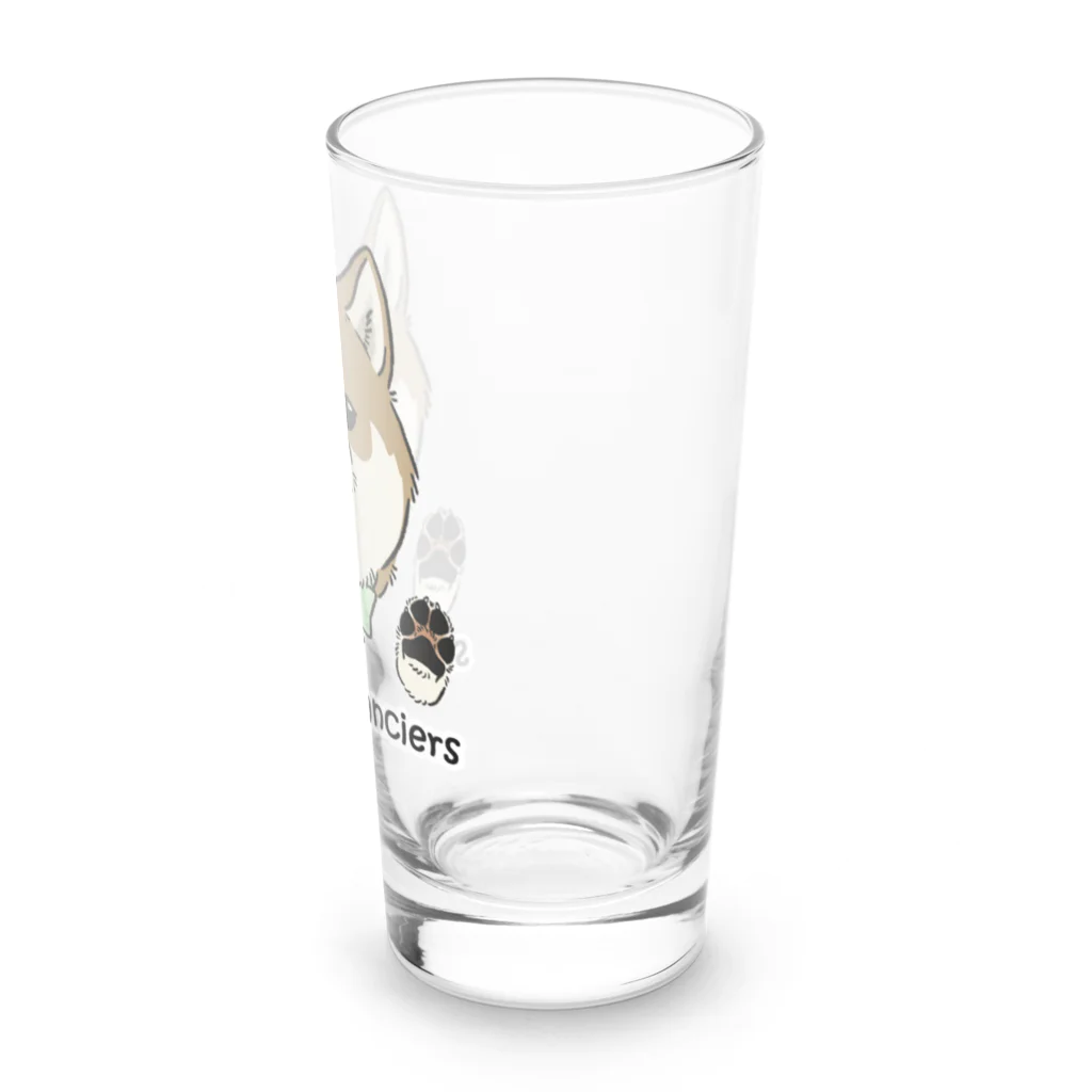 豆つぶのshiba-inu fanciers(赤柴) Long Sized Water Glass :right