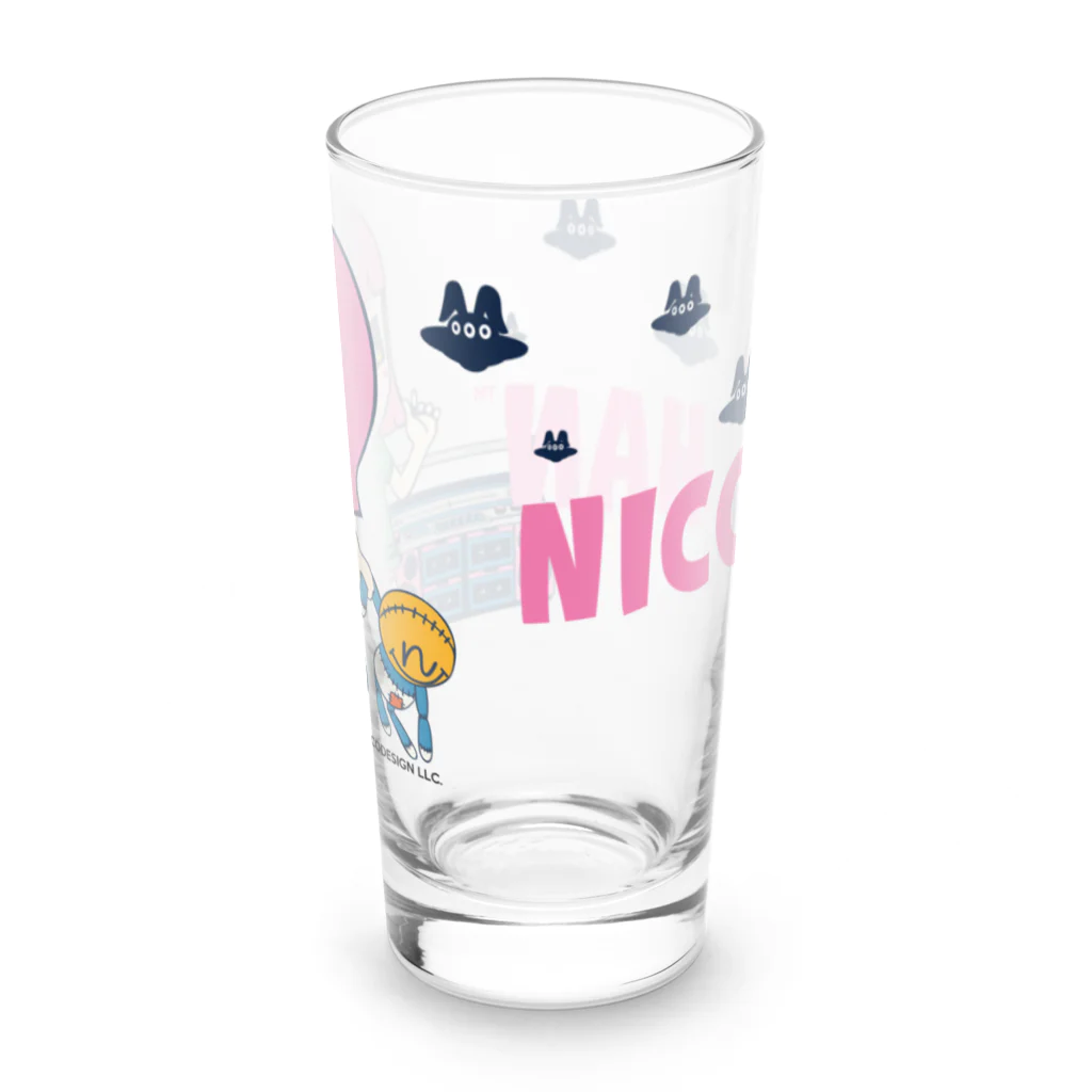 nicomelloのニコちゃんのロンググラス！！ Long Sized Water Glass :right