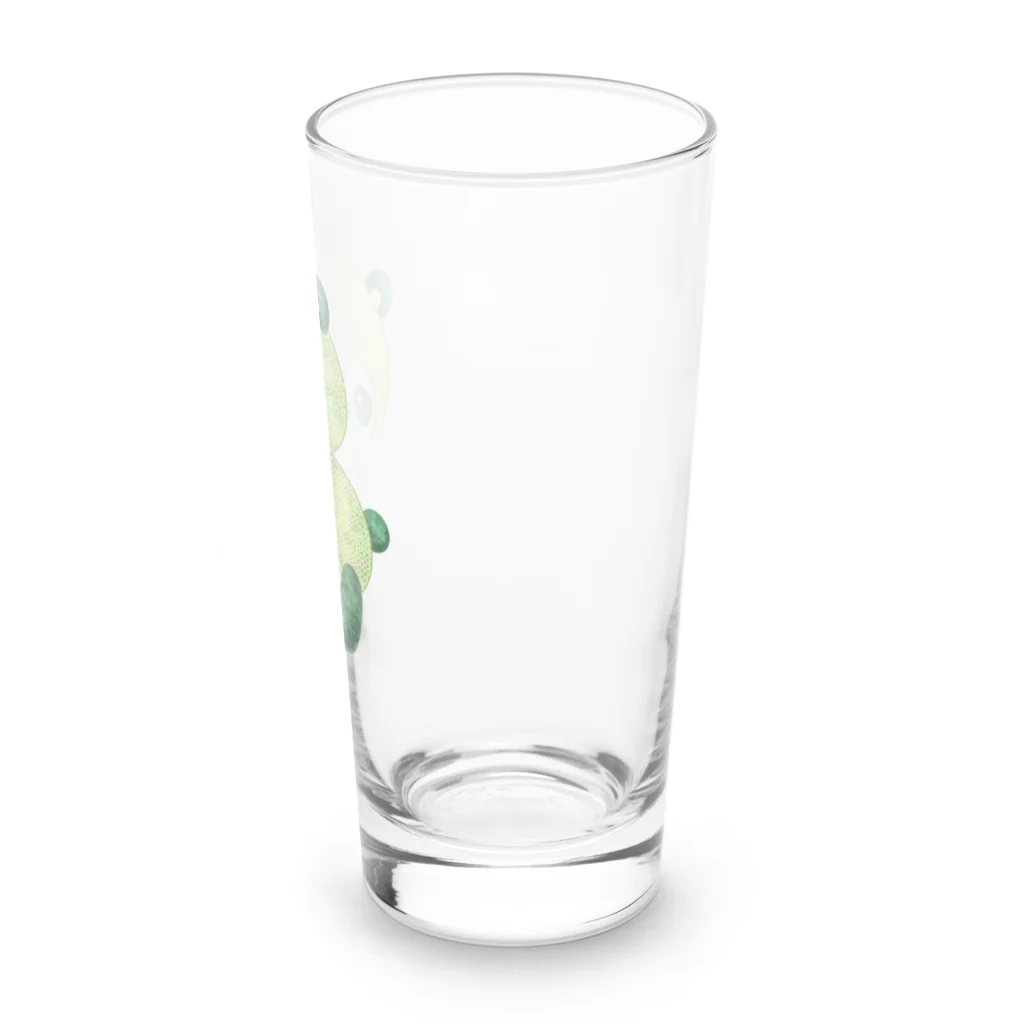 satoayaのアニマルカフェのフルーツアニマル　メロンパンダ Long Sized Water Glass :right