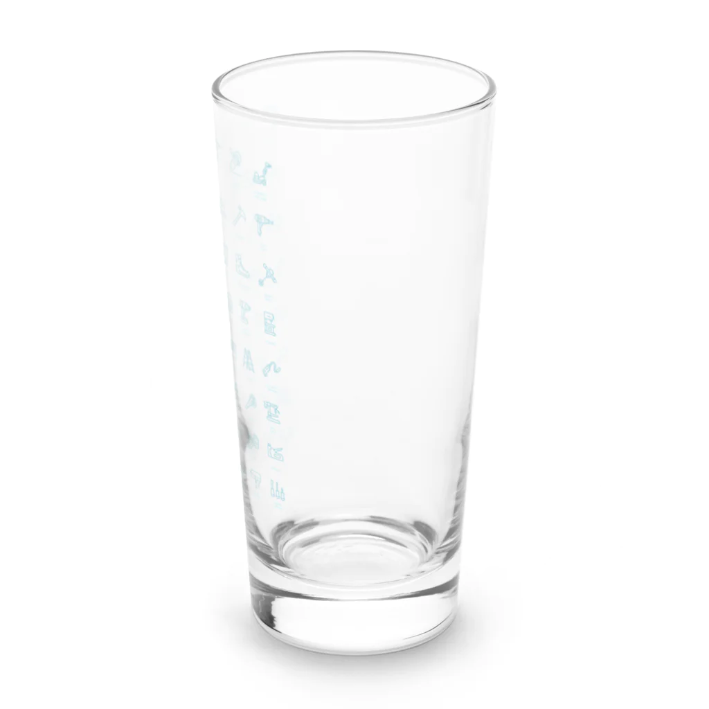 U-STRIXの工具アイコンTシャツ Long Sized Water Glass :right