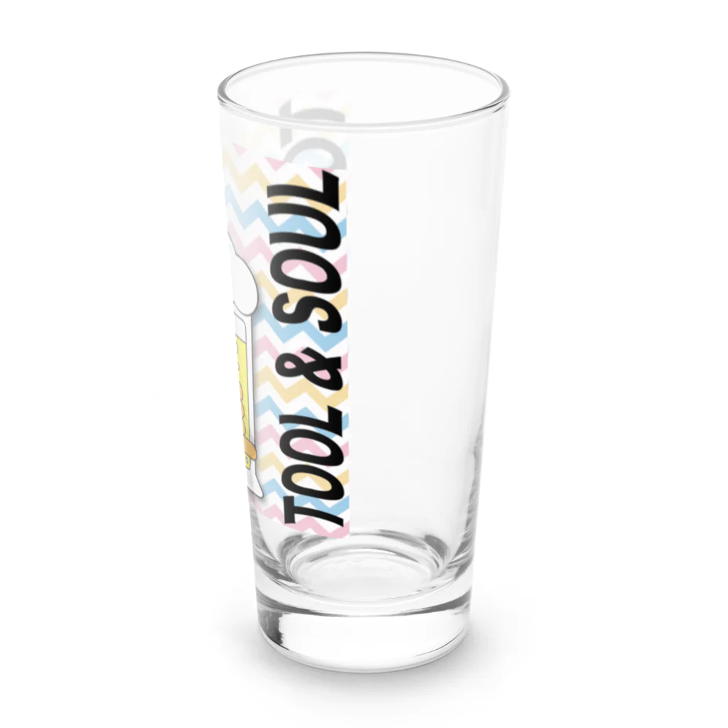 ひか🍺らいと -NFT✖️DIY✖️工具猫🛠😺-のTool&Soul「おつかれビール🍻」シリーズ Long Sized Water Glass :right