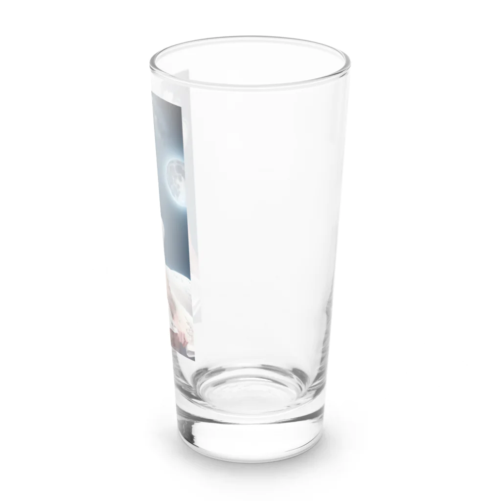 天乃鯱の月と少女 Long Sized Water Glass :right