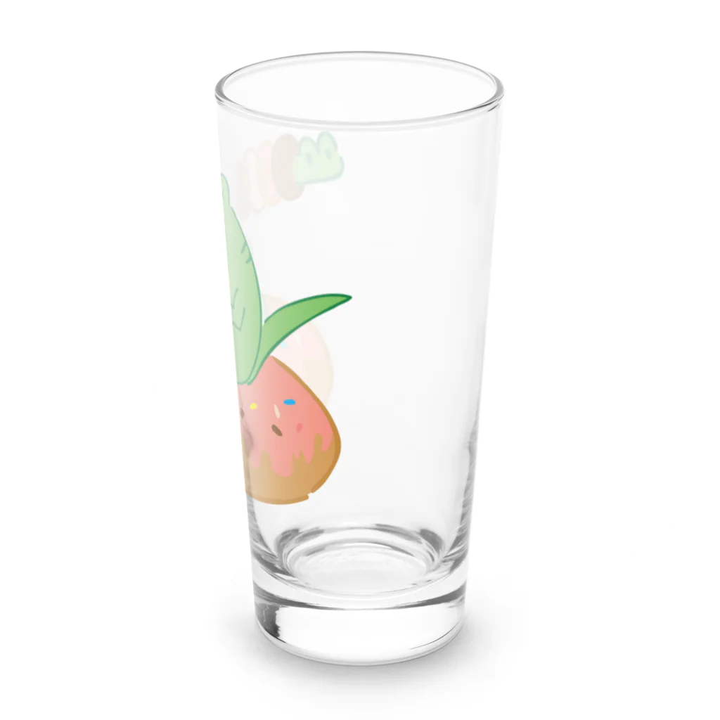 rice_T-Shirtのアリゲータードーナツ Long Sized Water Glass :right