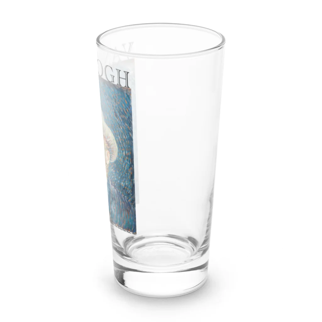 MUGEN ARTのゴッホ　灰色のフェルト帽の自画像　Vincent van Gogh  Long Sized Water Glass :right