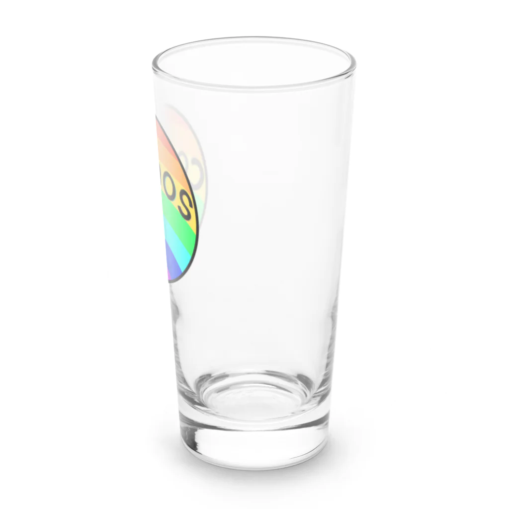 -cosmos-の虹色の星 Long Sized Water Glass :right
