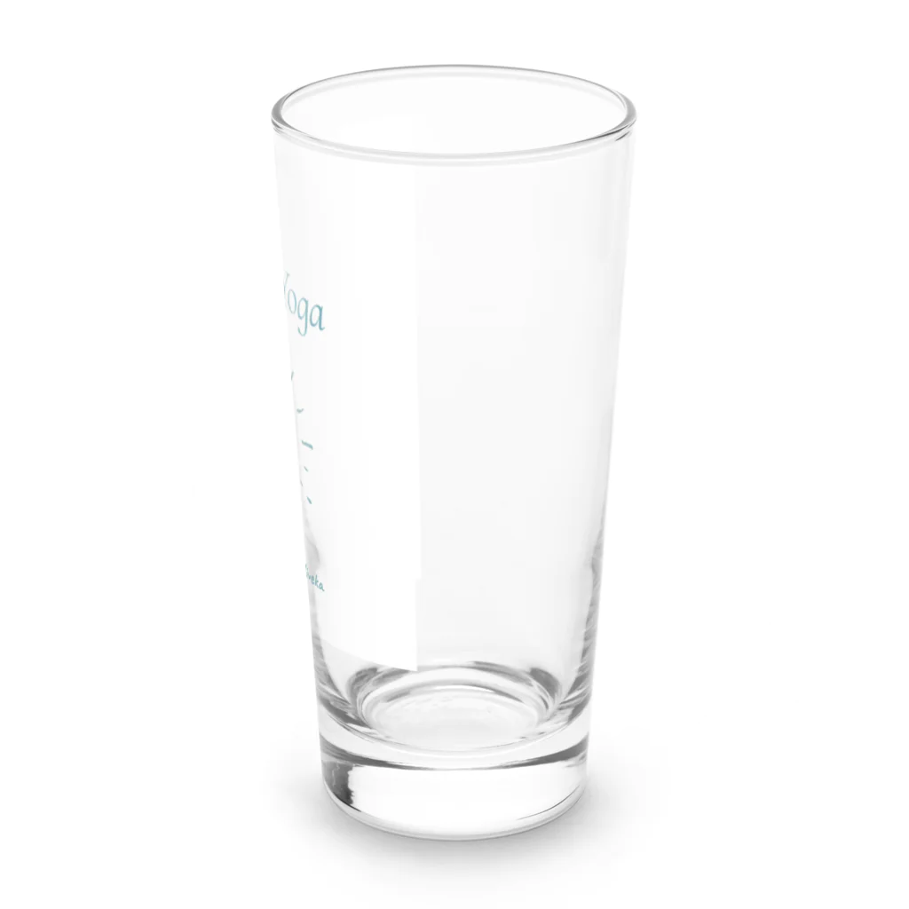 30k.p.yogaのヨガティス Long Sized Water Glass :right