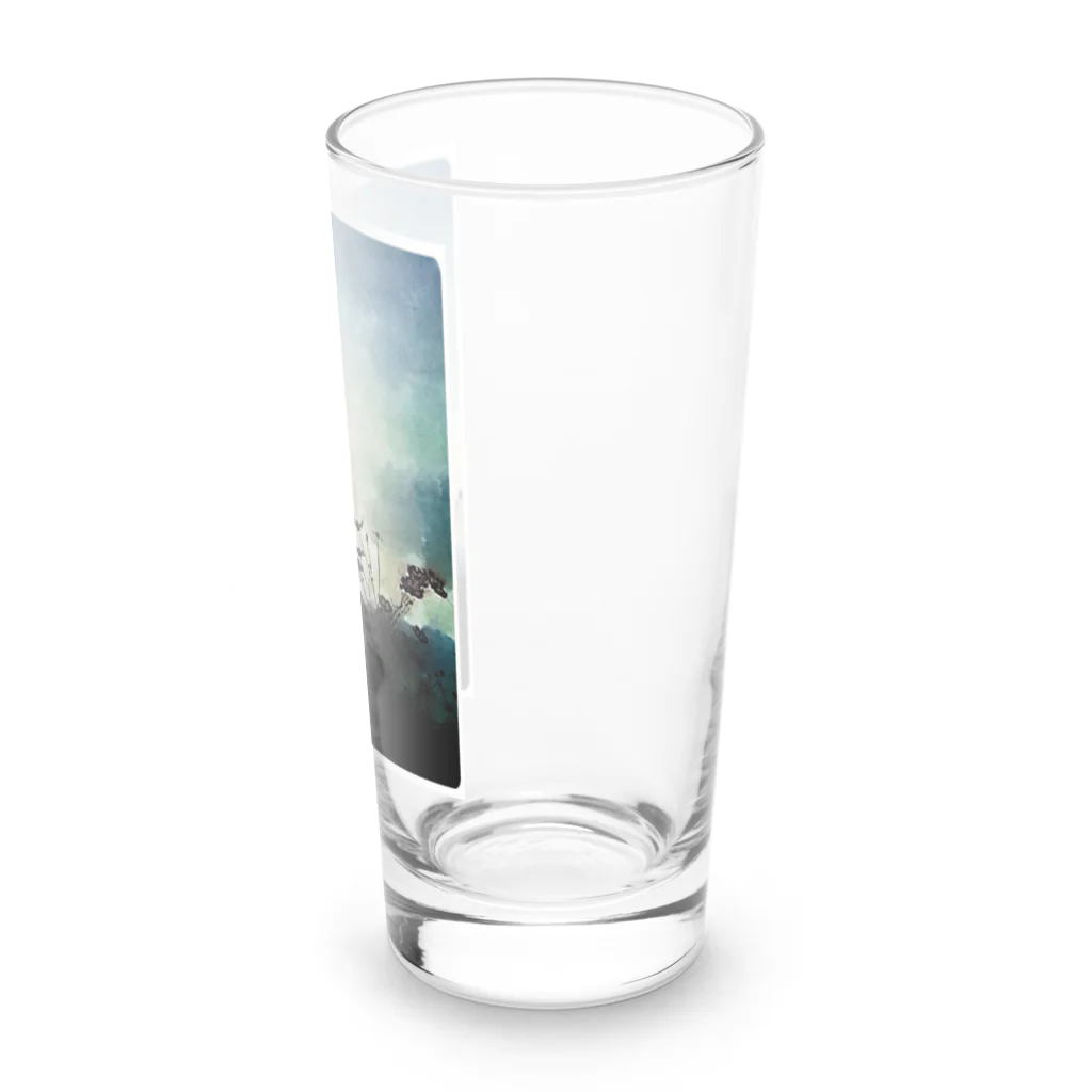 kazeou（風王）の夜明け(アプリ加工) Long Sized Water Glass :right