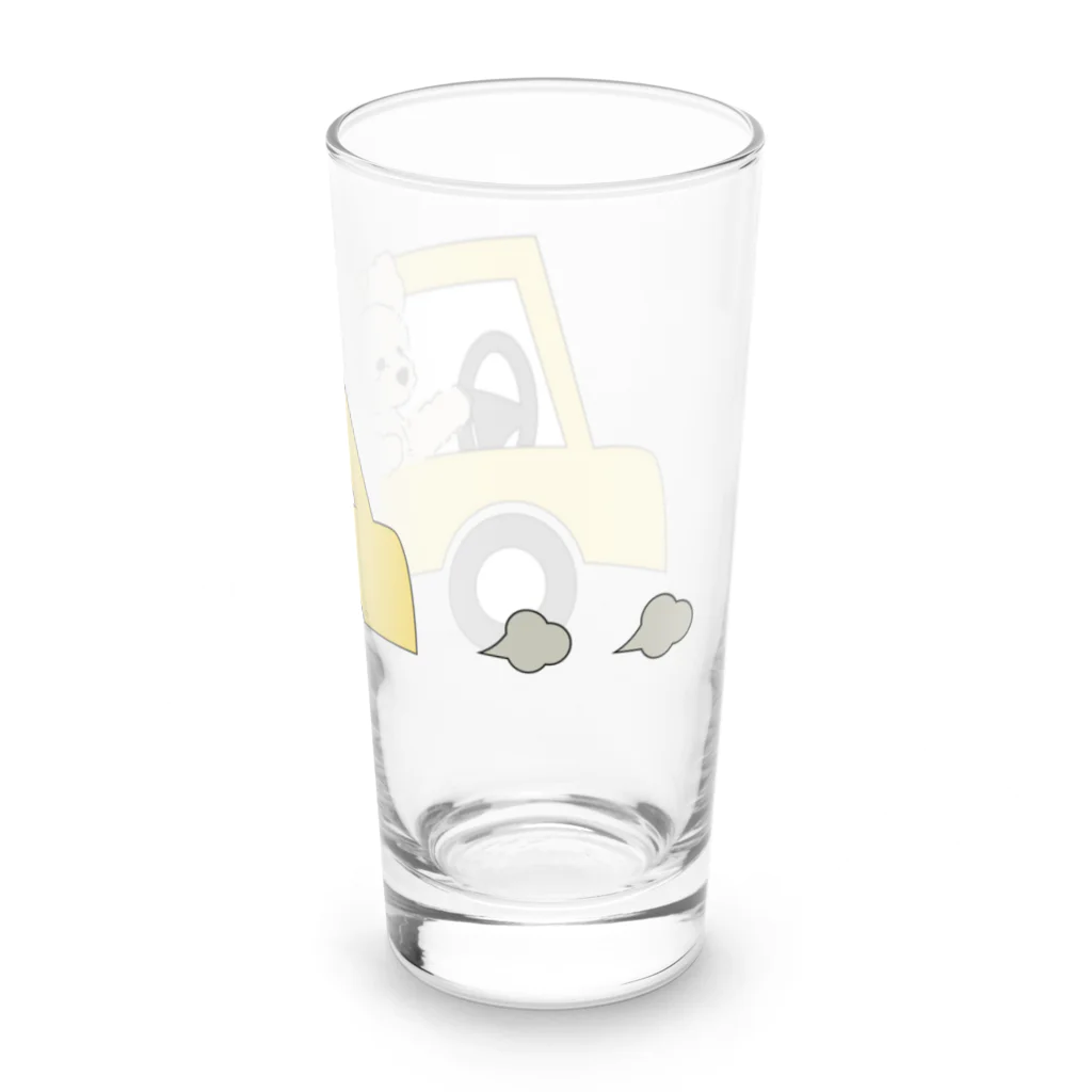 しらたまのドライブきなこ　煙付き Long Sized Water Glass :right