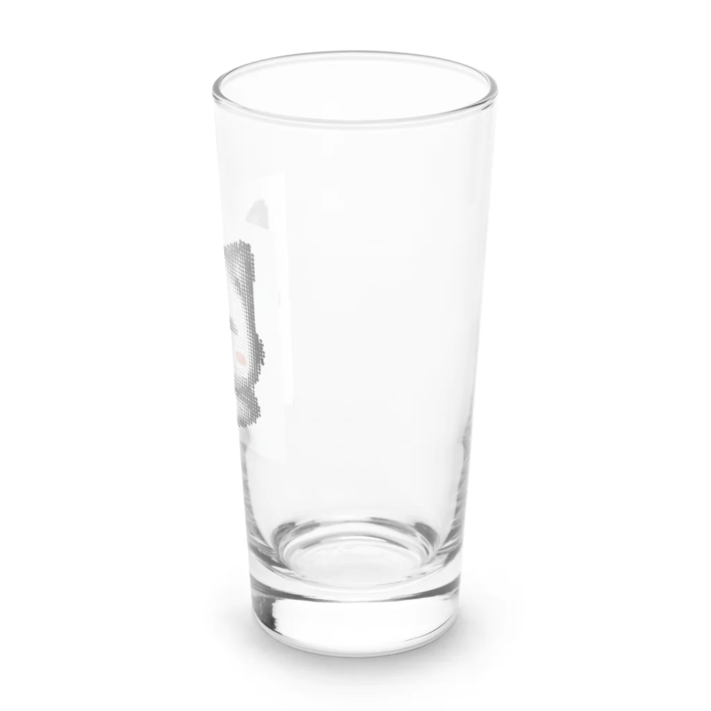 猫だらけ！のドット絵猫ちゃん Long Sized Water Glass :right