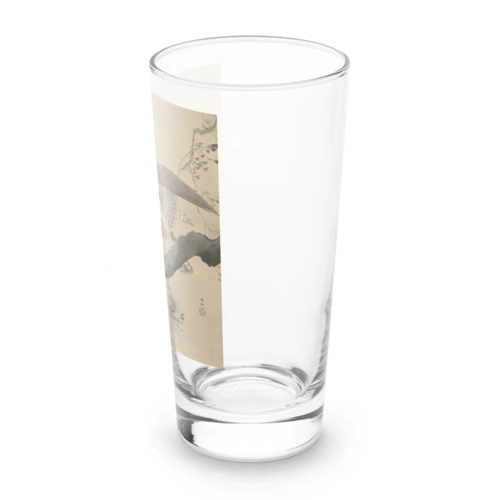 MUGEN ARTの小原古邨　鷹　Ohara Koson / Falcon Long Sized Water Glass :right