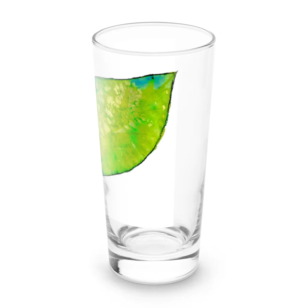 暖暖あたたかの葉っぱ Long Sized Water Glass :right