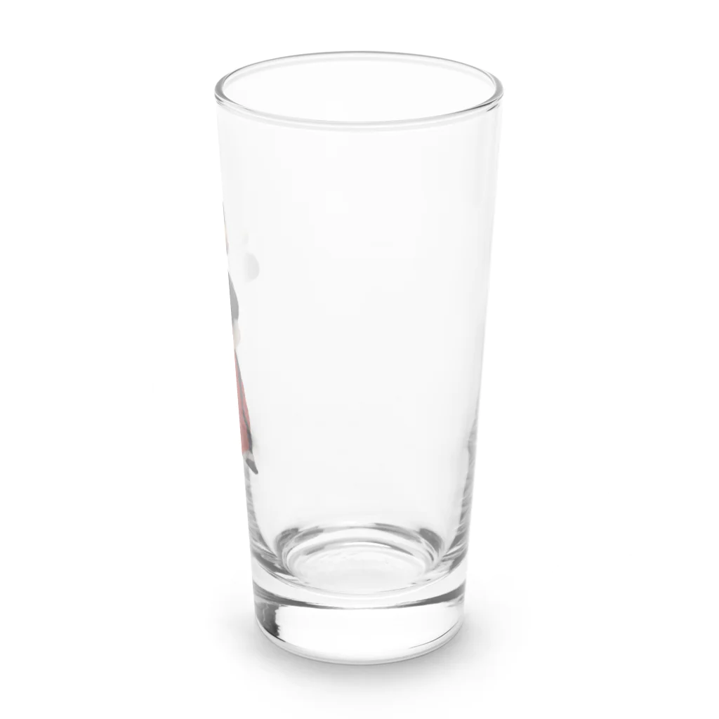 はるレーベルの笛を吹く少年 Long Sized Water Glass :right