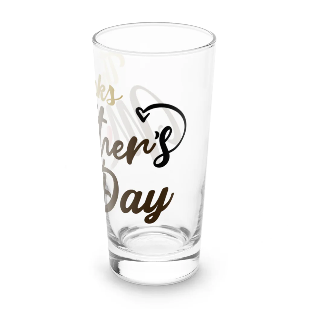 t-shirts-cafeのThanks Mother’s Day Long Sized Water Glass :right