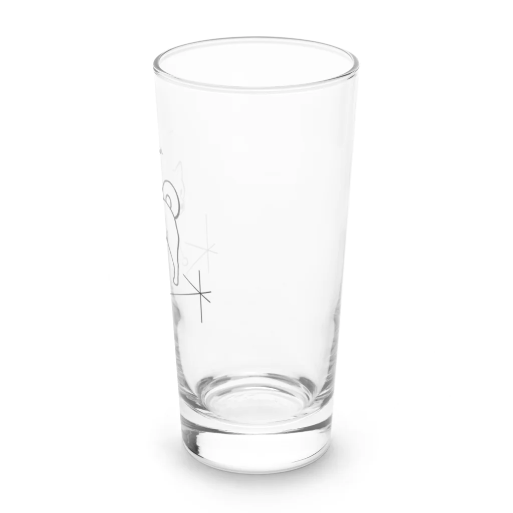 にゃいまんが♩のしば犬たろう Long Sized Water Glass :right