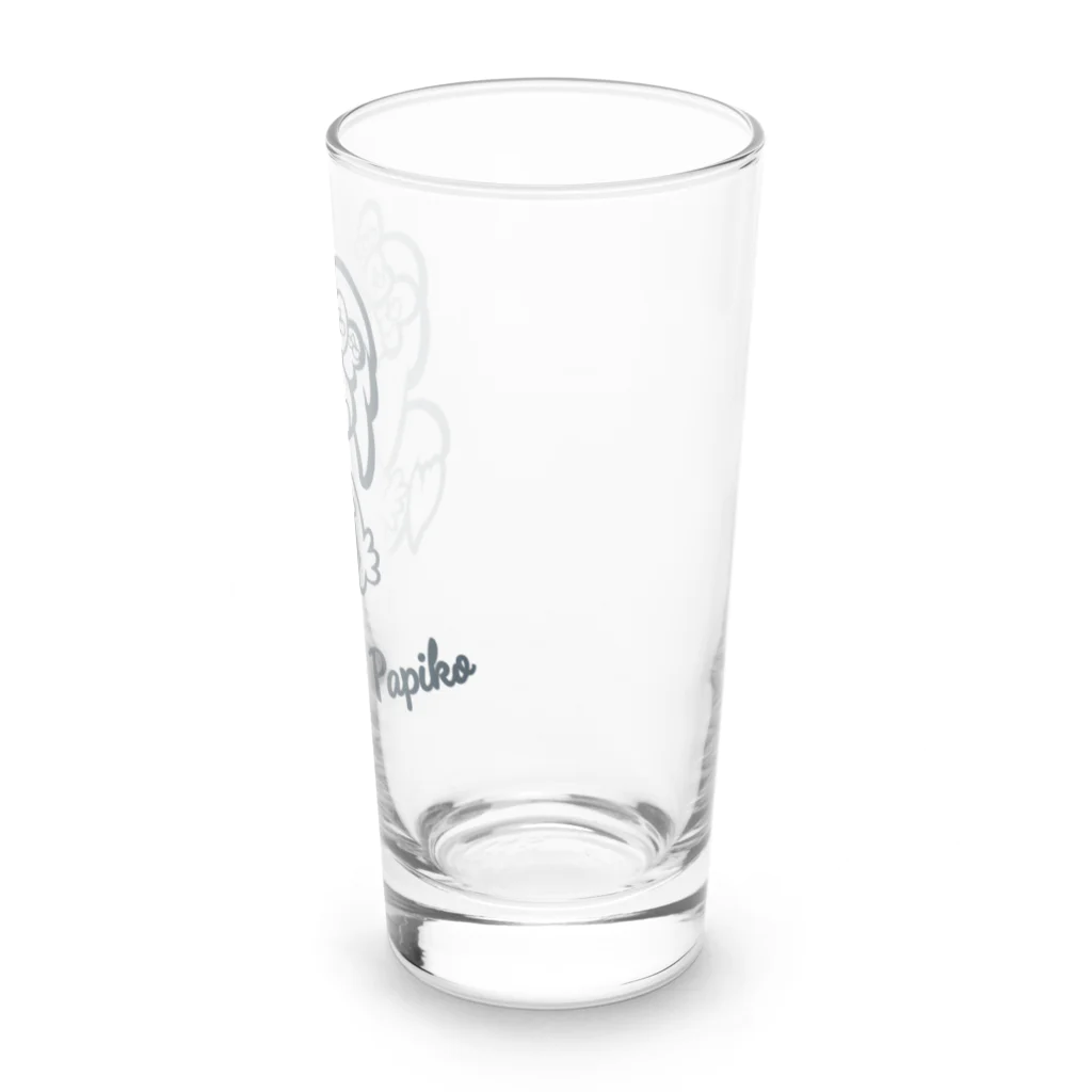 ちゃとらま　CHA10ramaのパピヨン　パピコ Long Sized Water Glass :right