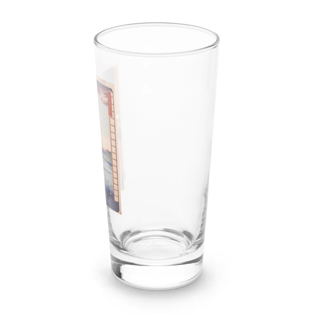 ゆるい美術品の名所江戸百景グッズ Long Sized Water Glass :right