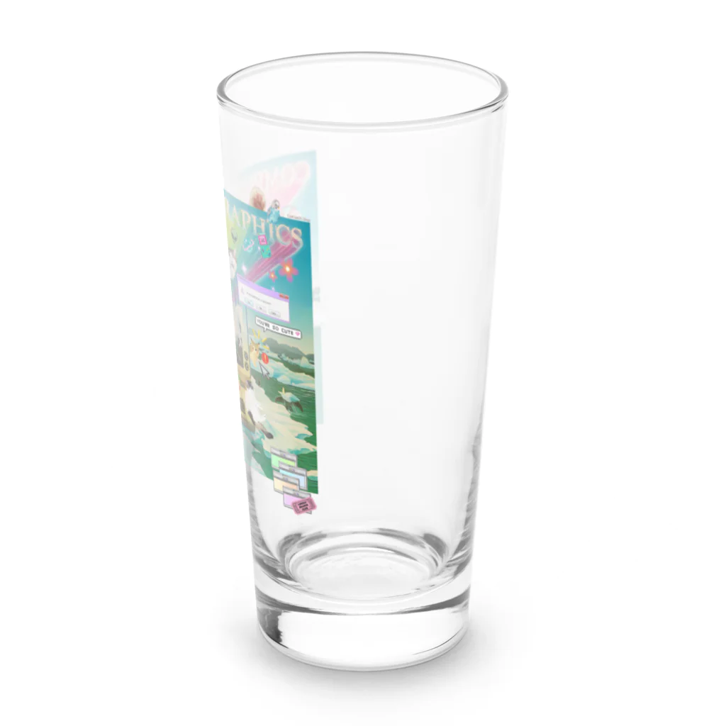 𝙈𝙊𝙈𝙊'𝙨 𝙎𝙝𝙤𝙥の#Computer graphics 2023 Long Sized Water Glass :right