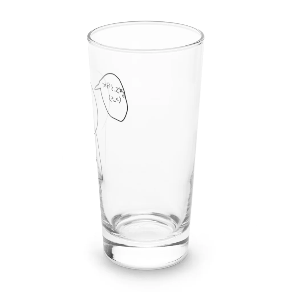 うまうま公式グッズ販売店のうまうまグラス Long Sized Water Glass :right